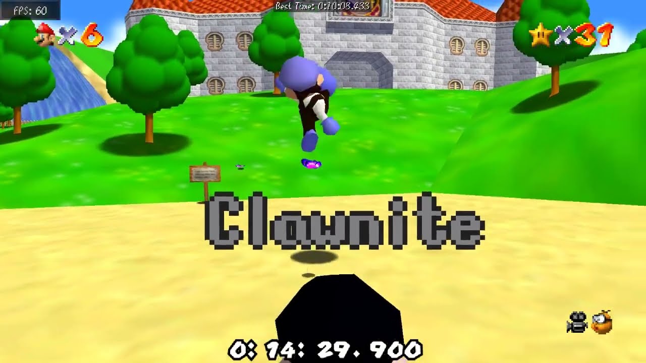 SM64 CoopDx 14:29:900 FT. Clawnite (2p 31 stars)