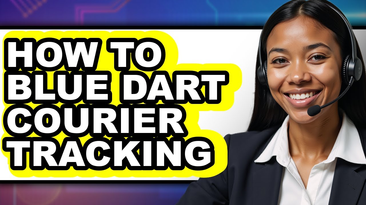 How to Blue Dart Courier Tracking (easy Method)