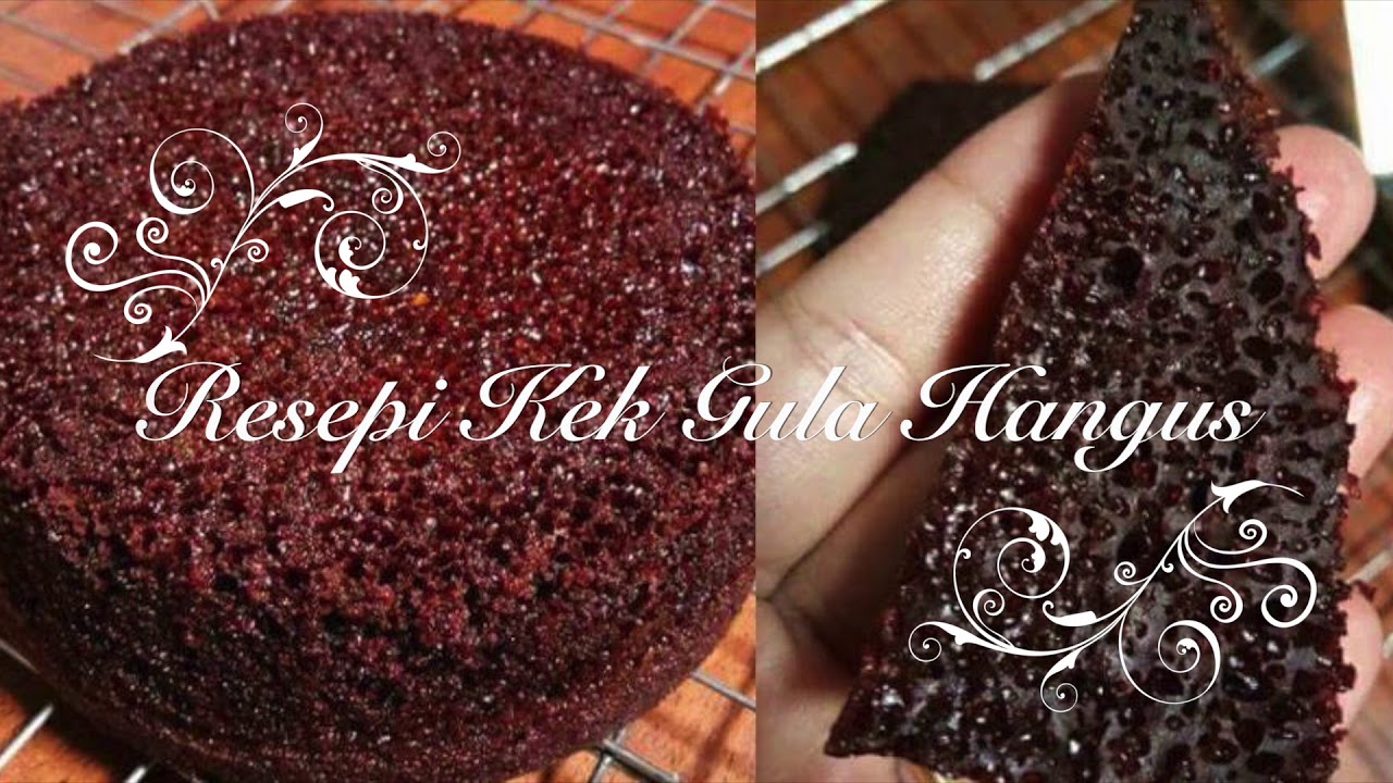 Resepi Kek Gula Hangus Mudah dan Sedap