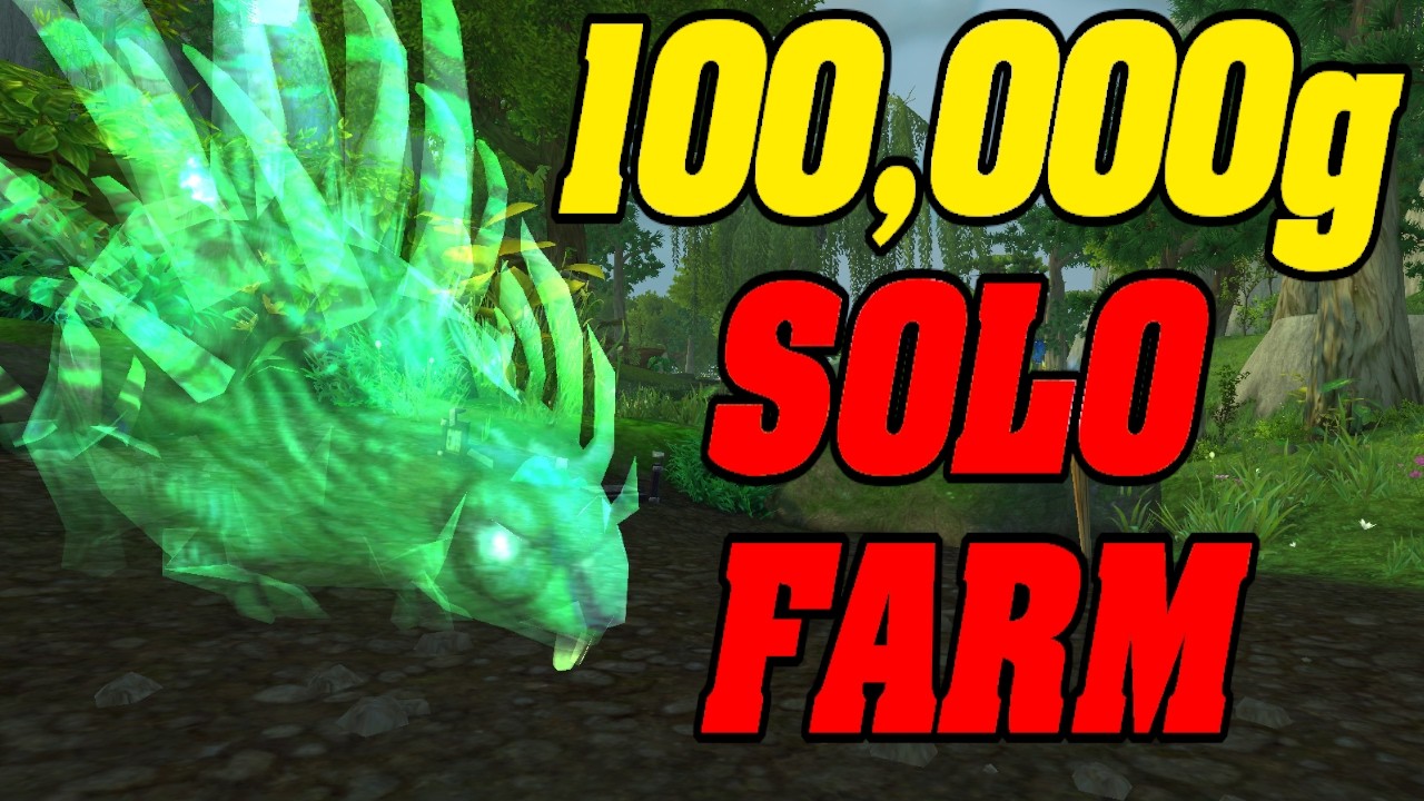 100 000g Solo Goldfarm! P&oacute;łnocny WoW