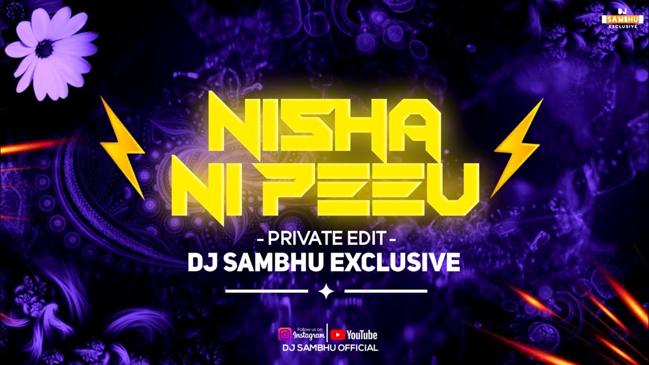 NISHA NI PEEU ( निशा नी पीव ) HALBI SONG  | PRIVATE EDIT 2K25 | DJ SAMBHU EXCLUSIVE