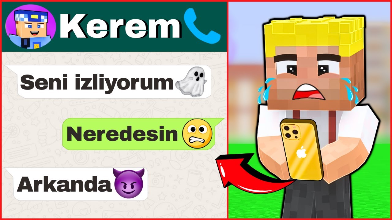 HAYALET KEREM KOMİSER CANLANDI VE BİZİMLE KONUŞTU! 😱 - Minecraft