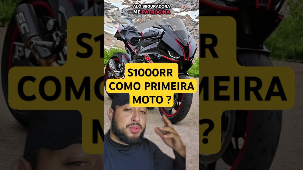 S1000rr como primeira moto ? #bmw #bmws1000rr #primeiramoto primeiramoto