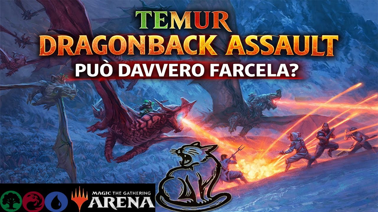 [MTG Arena] STANDARD BO1 TEMUR LANDFALL DRAGONBACK ASSAULT può davvero farcela in questa economia?