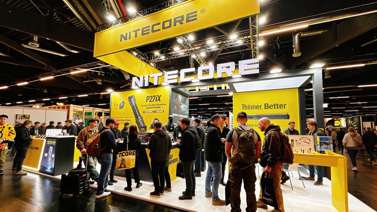 Exploring IWA 2026 with NITECORE. #nitecore #edc #outdoors #everydaycarrygear #mct #tacticalgear
