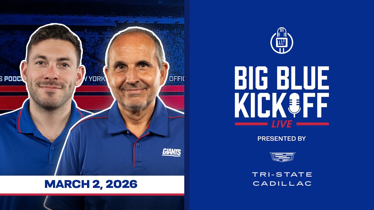 March 2, 2026 | Big Blue Kickoff Live | New York Giants