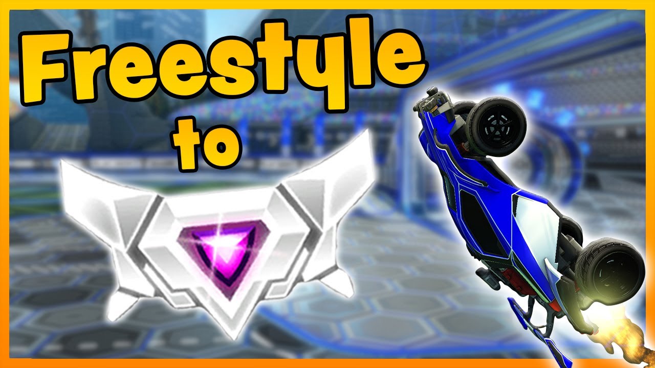 FREESTYLING to Supersonic Legend | 1v1 Rocket League Gameplay