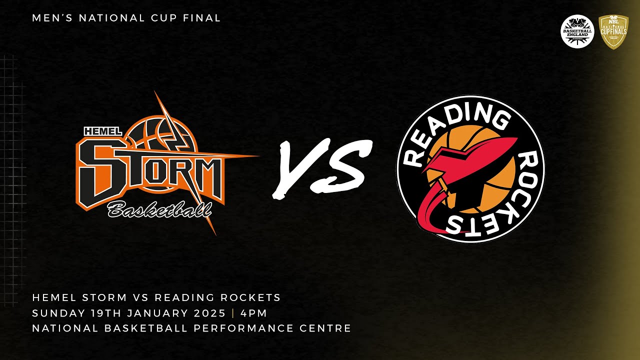 Men's National Cup Final 2025: Hemel Storm v Reading Rockets
