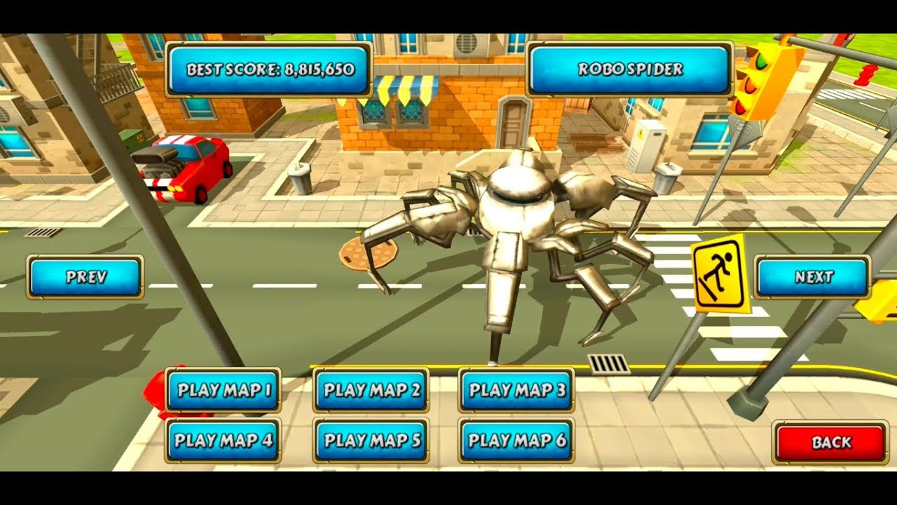 Spider Simulator: Amazing City #7 - Android/iOS Gameplay