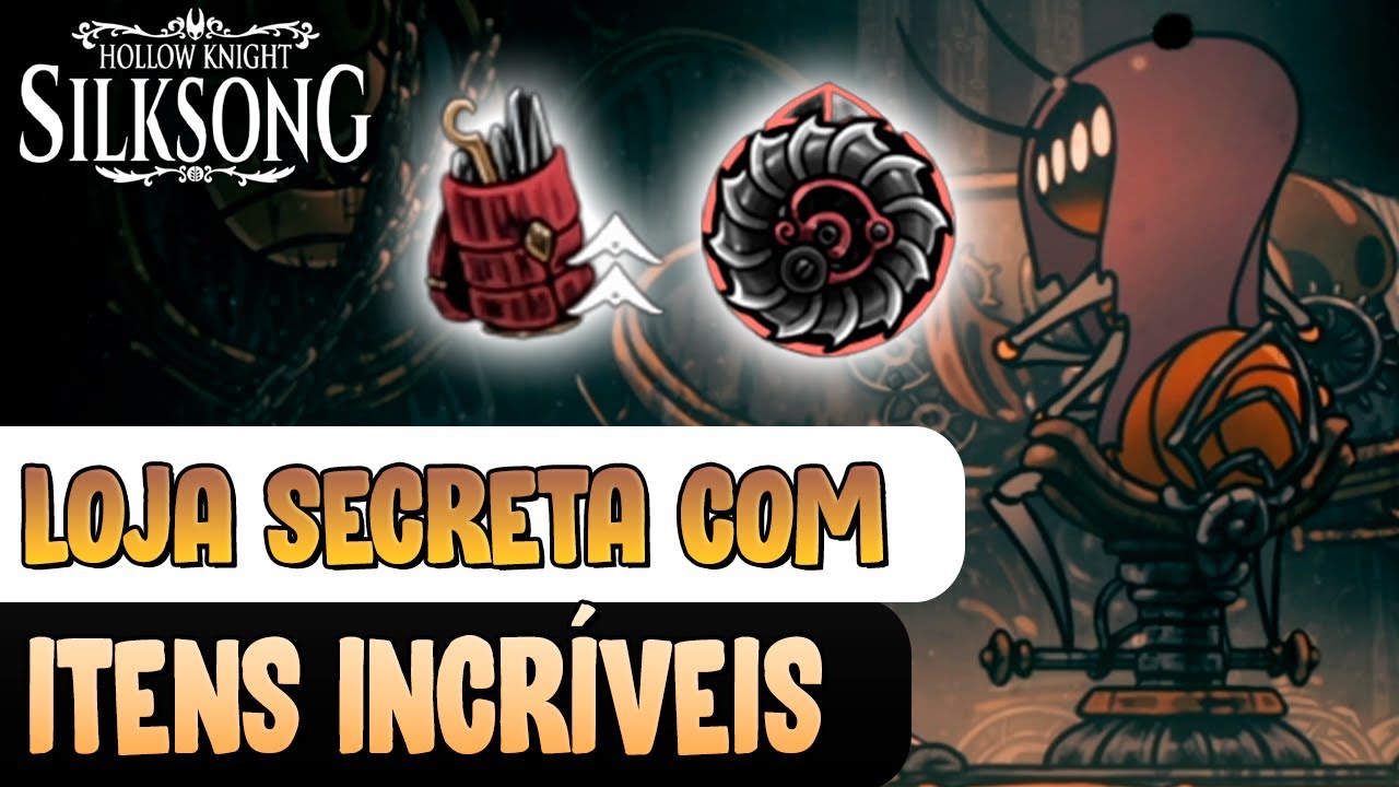 Onde encontrar o ARQUITETO e DESBLOQUEAR ITENS INCR&Iacute;VEIS - Hollow Knight: Silksong