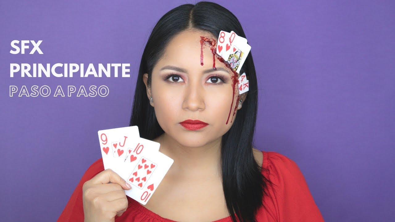 Maquillaje Reina de Corazones - Efectos Especiales SFX | QuichaRocio