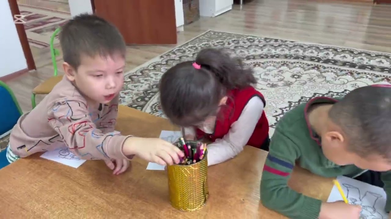 “Заң мен тәртіп” акциясы аясында “Күншуақ” ересек тобында ҰІӘ. Тақырыбы: “Жолда абай бол, балақай!” 