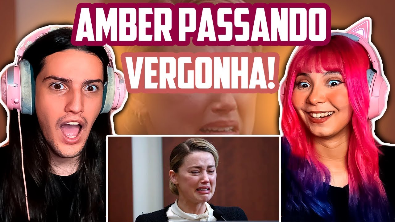 (QUAL LADO VOCE APOIA?) REAGINDO A MELHORES MOMENTOS JOHNNY DEPP E AMBER HEARD NO TRIBUNAL - PARTE 1