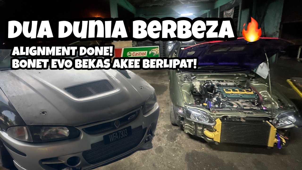 PASANG BONET EVO4 ORIGINAL 🔥| ROADTAX WFA BERNYAWA | SATRIA AKEE TEMP KACAW