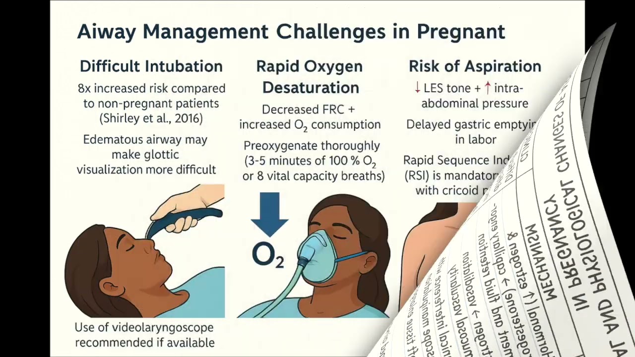 Physiological Changes During Pregnancy and Airway Management for the Parturient