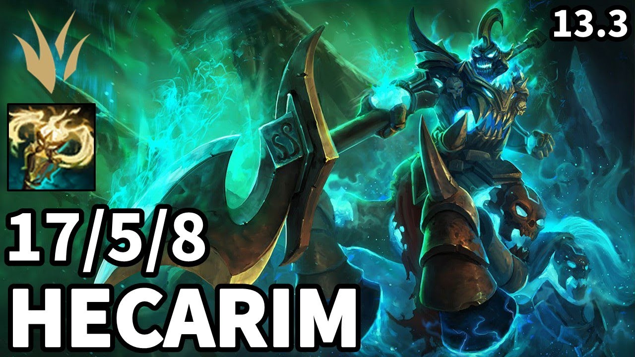 Hecarim Jungle vs Zac - EUW Master | Patch 13.3
