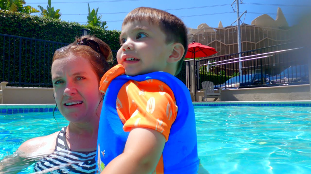 Disney Pool Day
