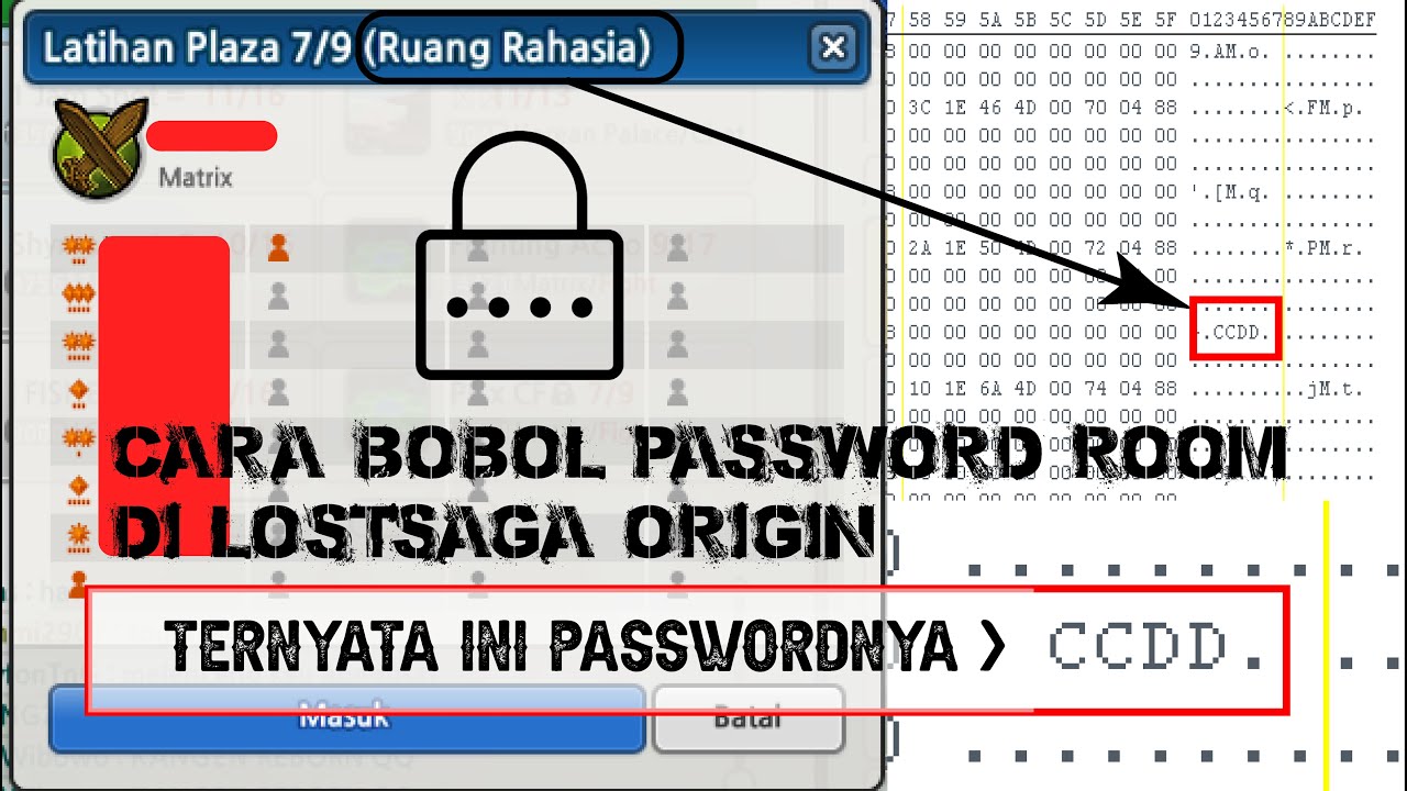 Lostsaga Cheat Engine Tutorial || How To See Room Password By Rafi