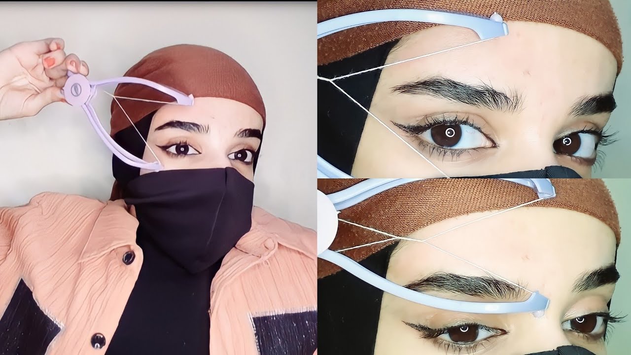 تجربتي مع الحفافة اليدوية/سهلة وحلوة شوفو شصار😍وفرت علية هواي وقت/تخلصو من الخيط الصعب والشمع المؤذي