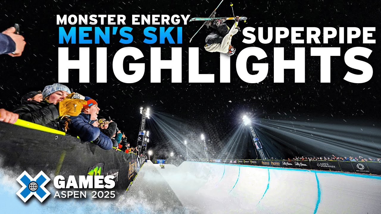 BEST OF Monster Energy Men&rsquo;s Ski SuperPipe | X Games Aspen 2025