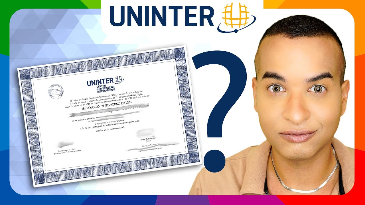 Como EMITIR o DIPLOMA DIGITAL da UNINTER? (Passo a passo)