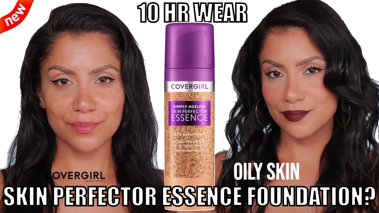 *новый* ОБЗОР ТОНАЛЬНОГО КОСМЕТИКА COVERGIRL SIMPLY AGELESS ESSENCE + ТЕСТ НА СТОЙКОСТЬ В ТЕЧЕНИЕ...