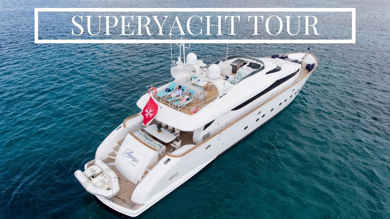 M/Y AMAYA | 32M/105' Maiora Yacht charter by Del Re & Georgiou - Fast Cruiser Yacht Superyacht Tour