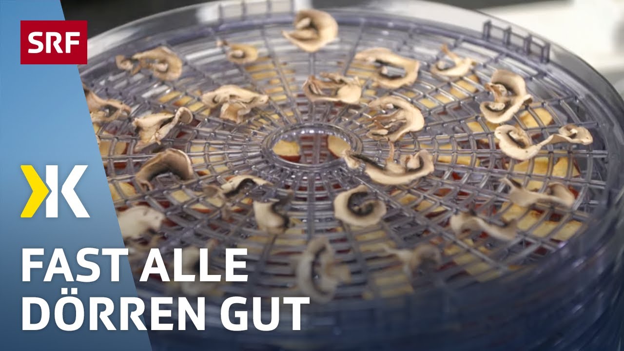 Dörrgerät im Test: Gutes Gerät bereits für 40 Franken | 2021 | Kassensturz | SRF