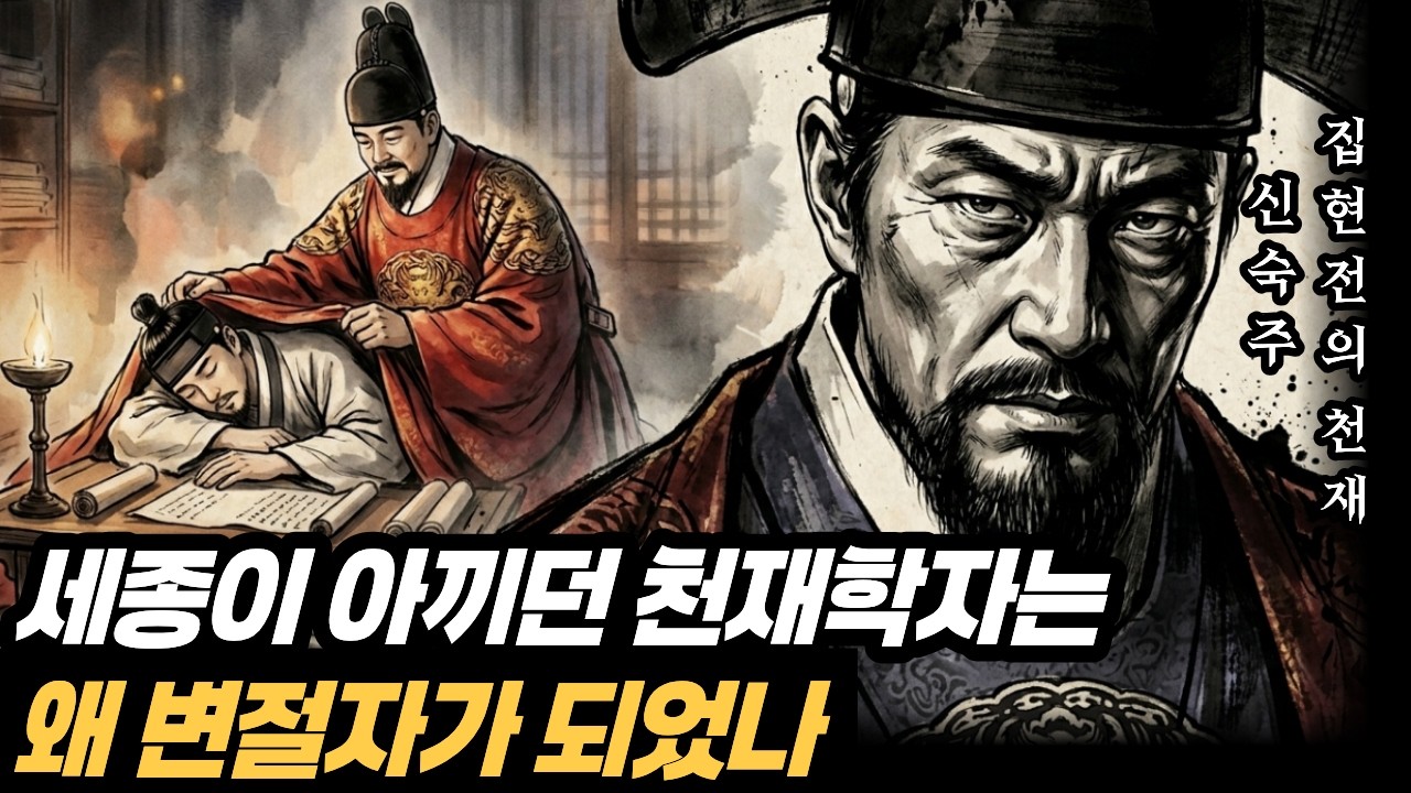 집현전의 영광에서 배신의 아이콘으로, 신숙주의 엇갈린 두 얼굴  | 신숙주 세종대왕 수양대군 단종 계유정난 숙주나물 유래 역사