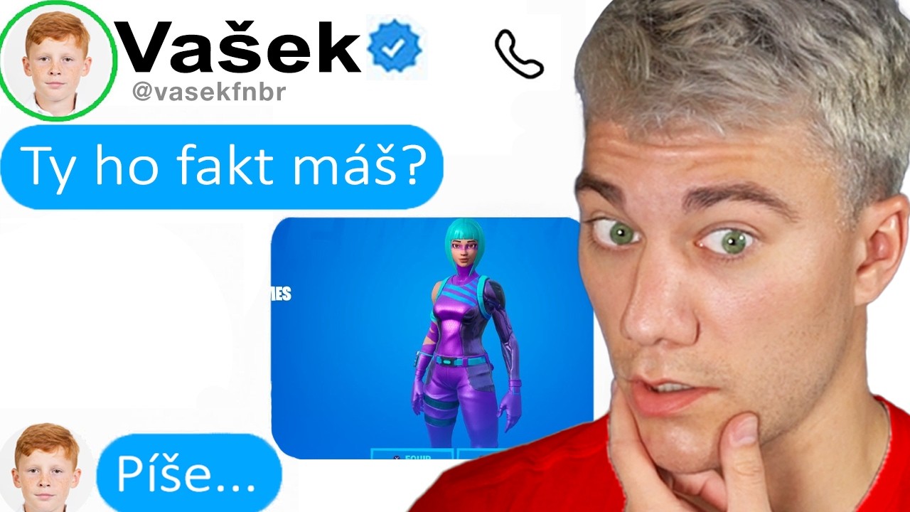 NAŠEL JSEM JEHO UKRADENÝ FORTNITE ÚČET!