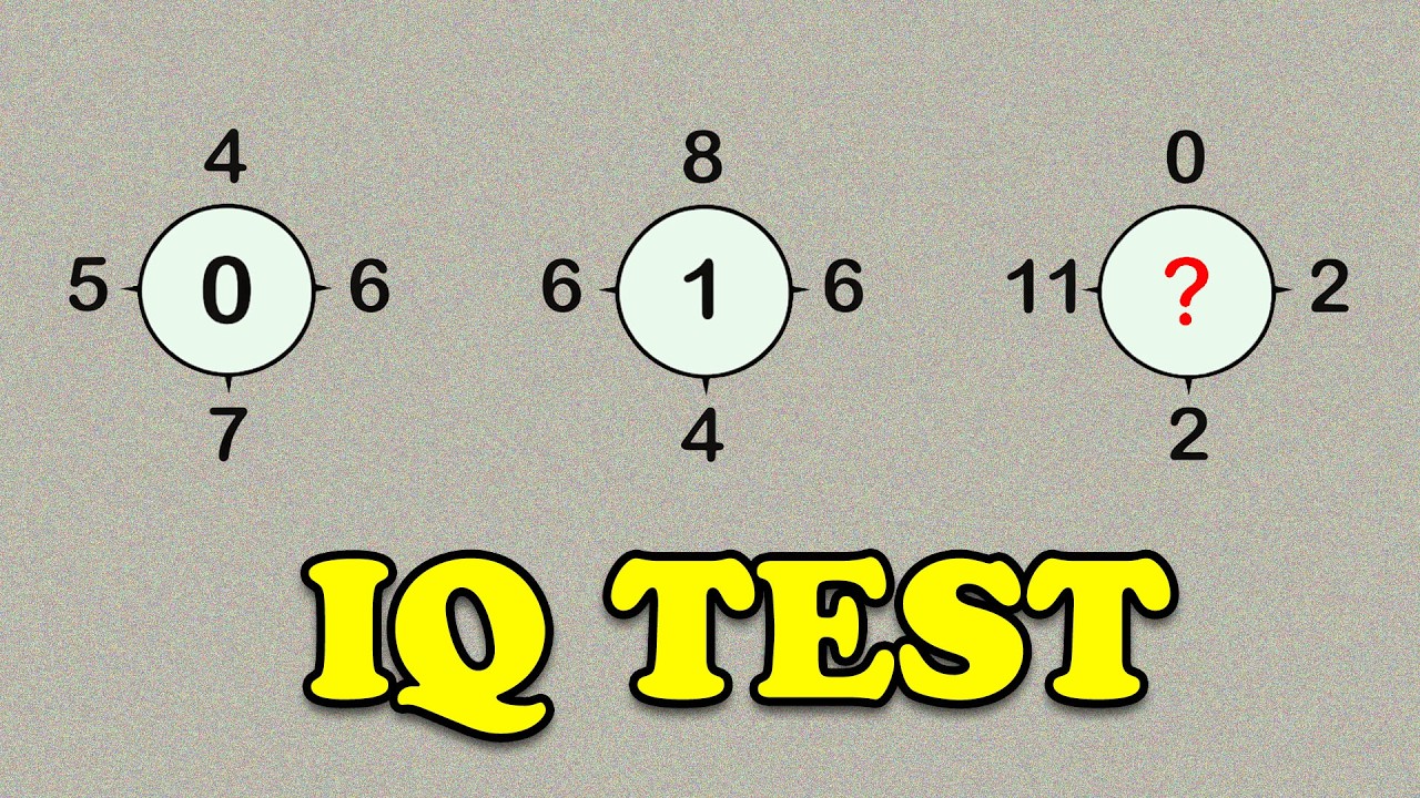 Тест на IQ | Закономерность, которую упускает большинство