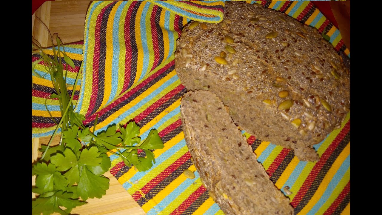 Gerstenbrot mit Samen