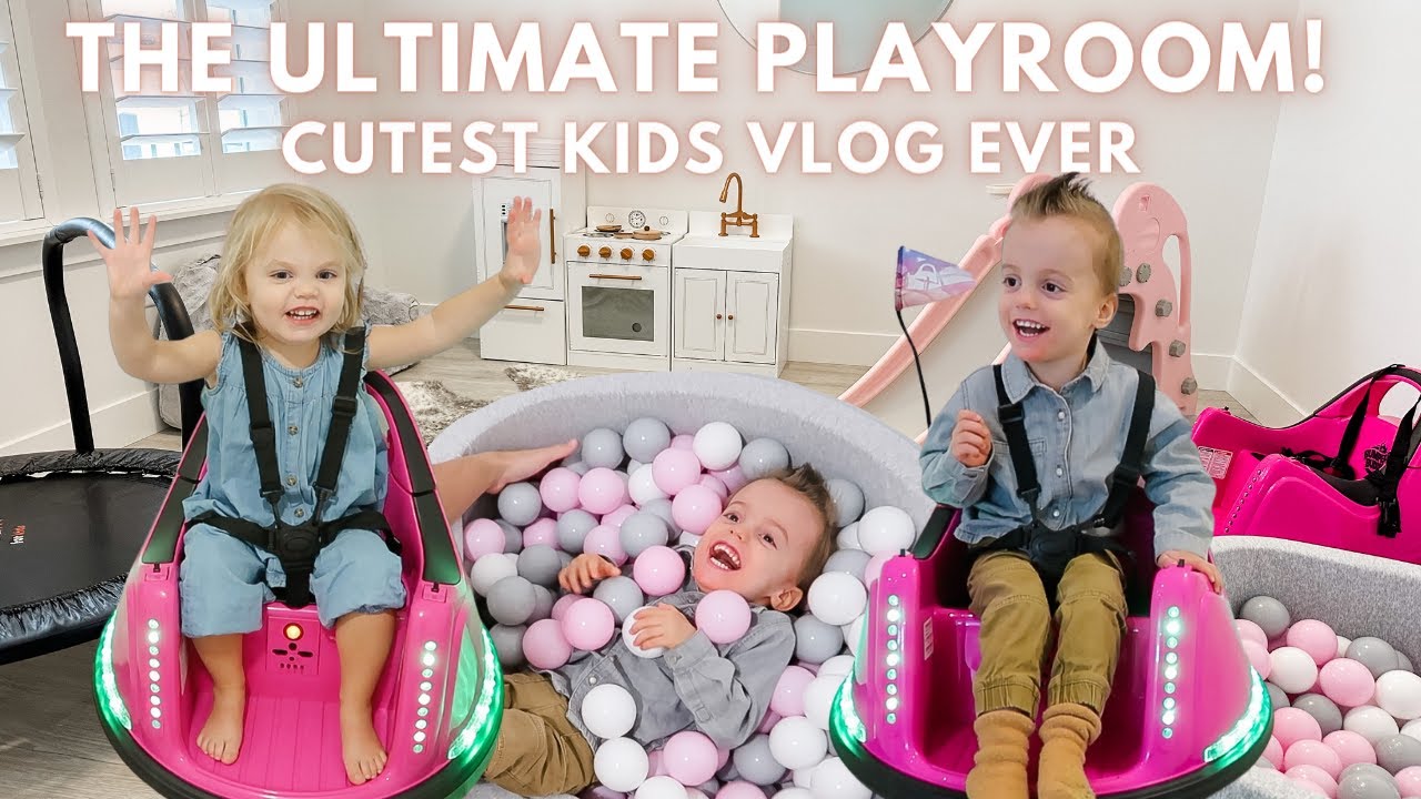 OUR KIDS NEW PLAYROOM REVEAL + TOUR! | SPECIAL NEEDS FRIENDLY!