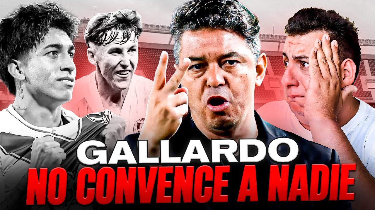 NADIE QUIERE JUGAR EN EL RIVER DE GALLARDO | Reacci&oacute;n Lucas Schmidt