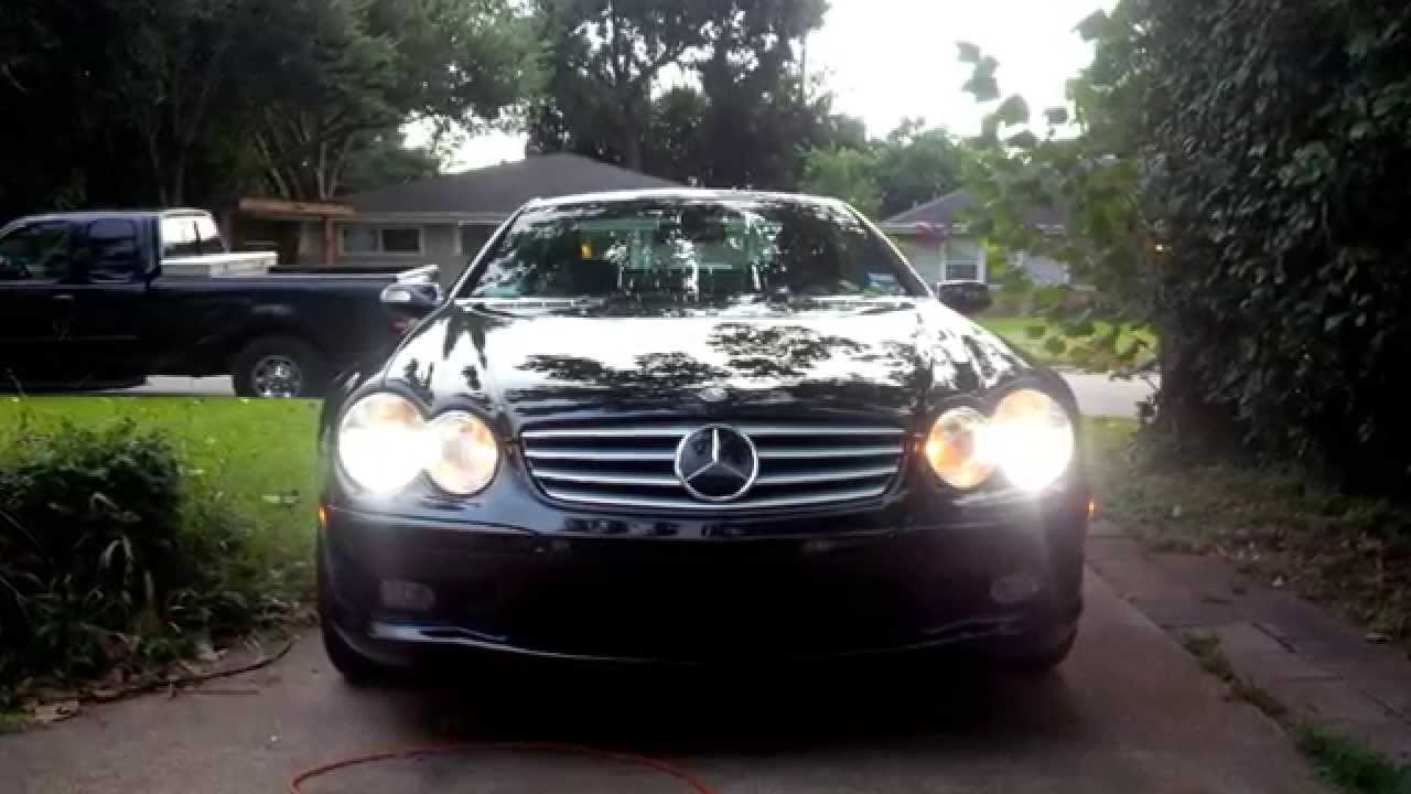 Mercedes yellow bulb dlr 