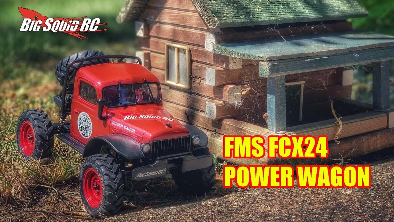 FMS FCX24 Power Wagon In Action