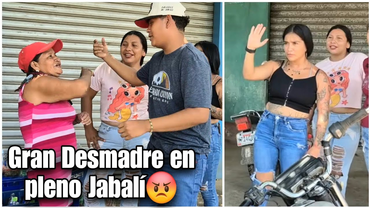 En la calle te tengo que encontrar le gritó y así fue/mira el gran d3smadre que hicierón hoy
