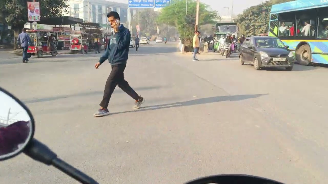 Rani bagh wala road to Jalebi chowk explore with bike 🏍️