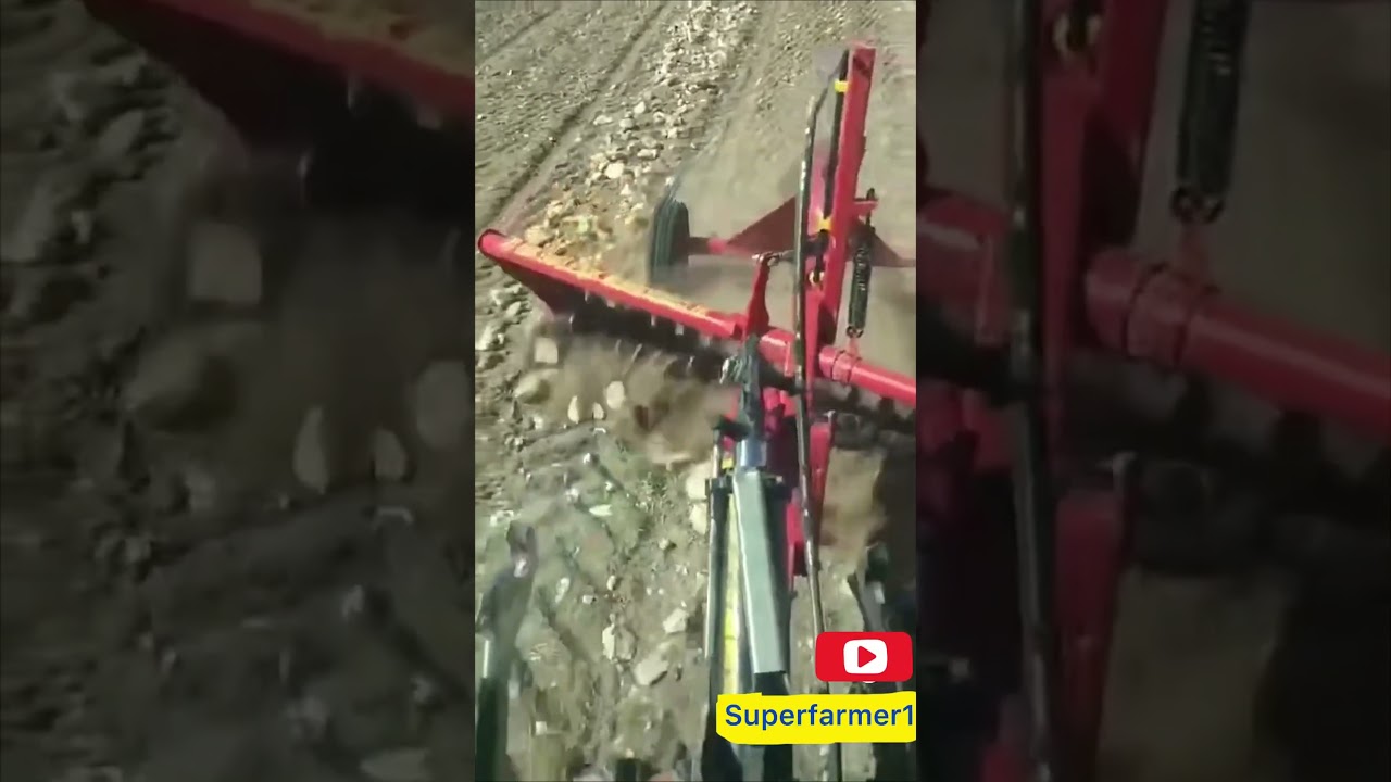 Clearing agricultural land of stones