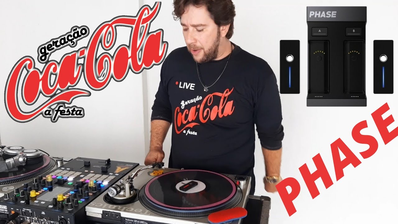 Dj Alyson Lima apresenta o Phase para toca discos, uma nova tecnologia que elimina as agulhas.