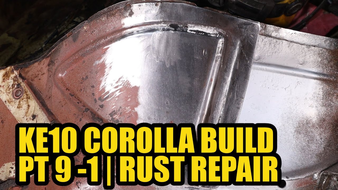 KE10 Corolla Build Pt 9-1 | Body And Rust Repair.