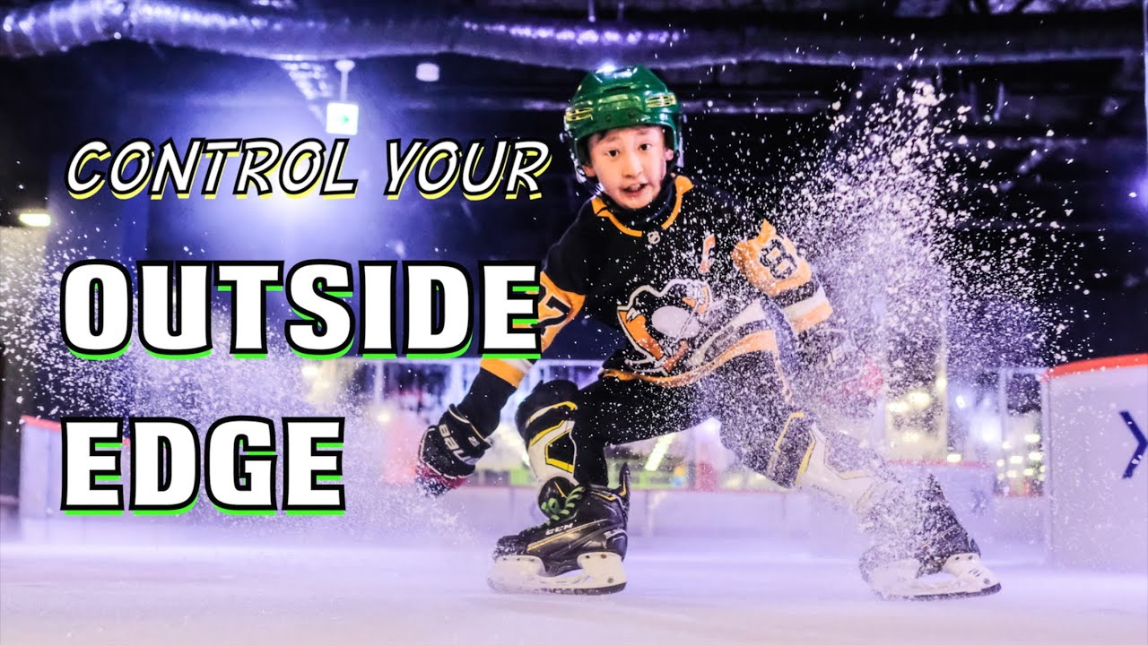 Advanced Outside Edge Work Drills & Skills [Hockey Skating]