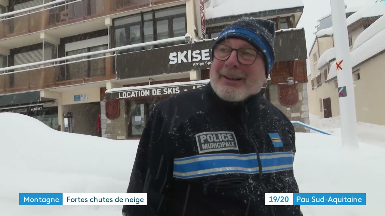 Gourette, chutes de neige record
