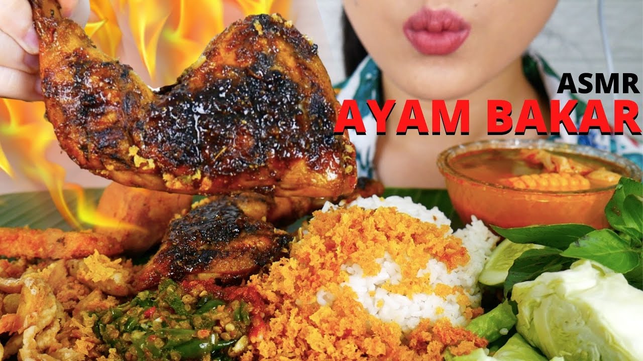 ASMR AYAM BAKAR NASI UDUK | ENDOL SURENDOL TAKENDOL KENDOL | ASMR INDONESIA | NO TALKING