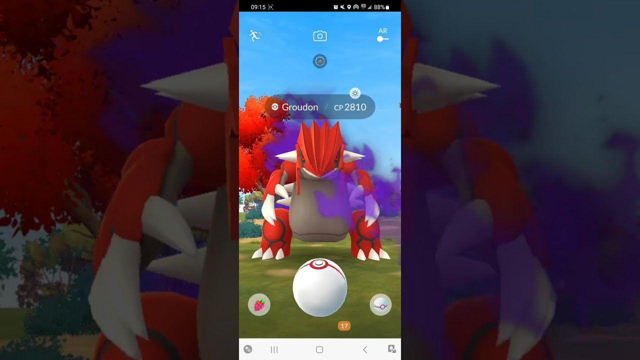 Pokémon Go - DUO Vs. Shadow Groudon Raid