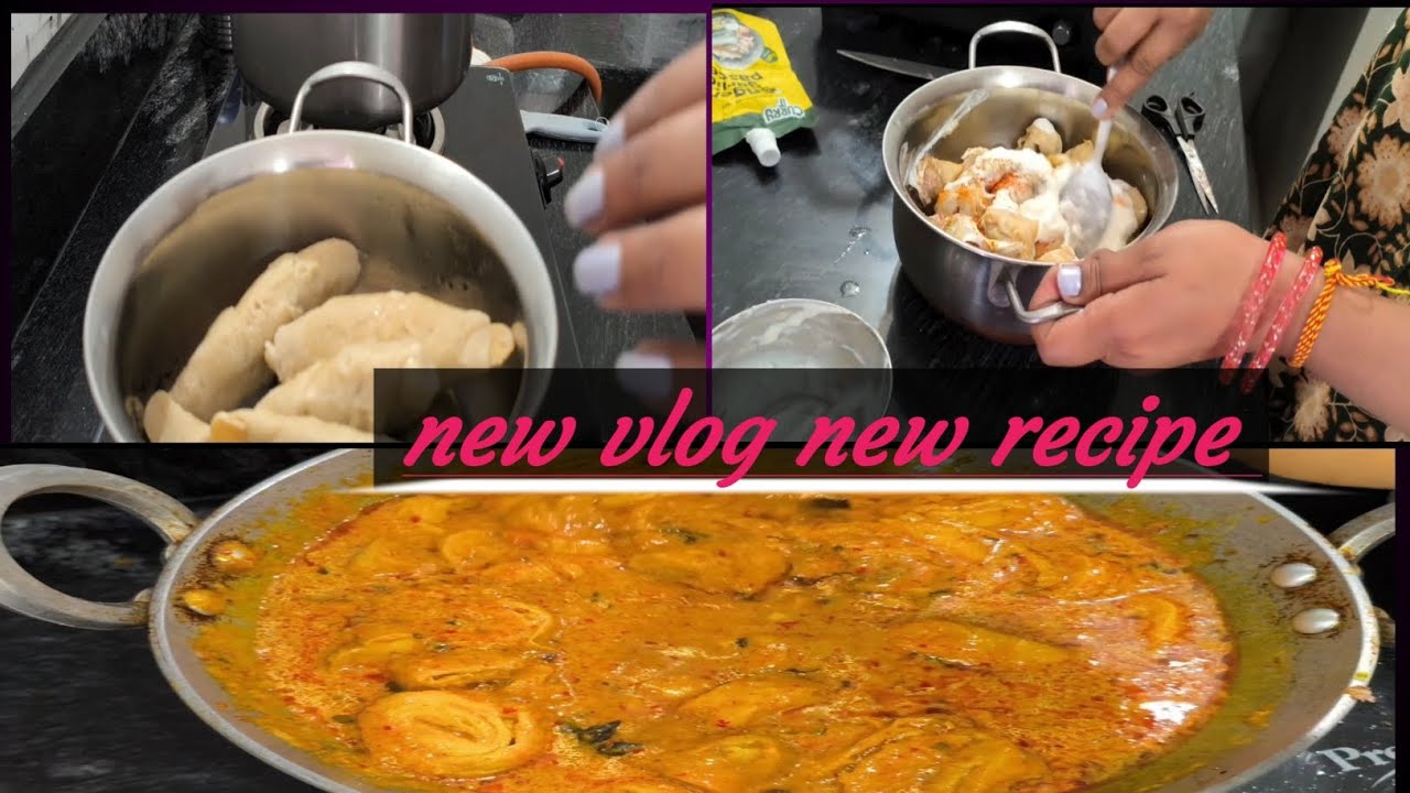 New vlog new recipe ke sath | Ghar par bnaye restaurant jaise soya chaap | Easy masala chaap recipe🤤
