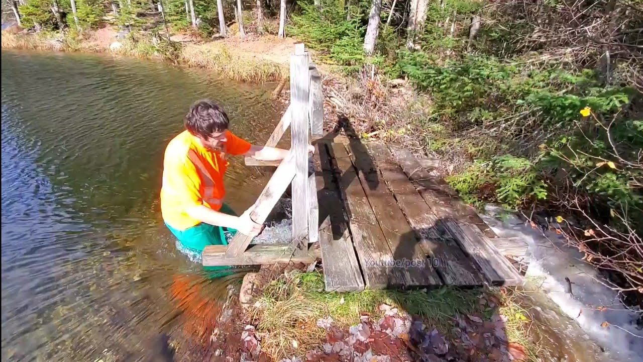 Giant Unclogging Under The Bridge At The Beaver Lake