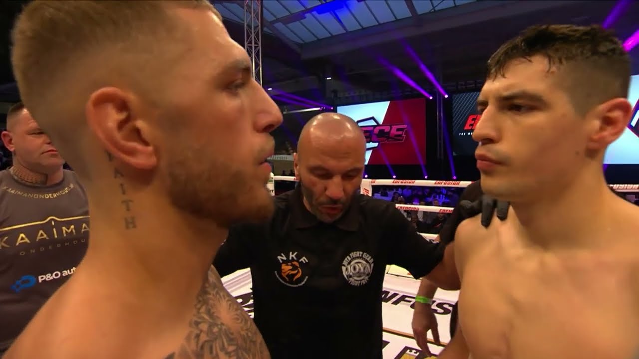 Эти удары по корпусу! Ясин Гурен против Дави Шарубима | Полный бой