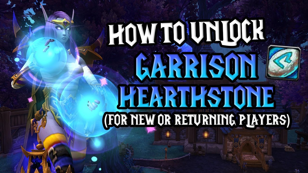 How to Get Garrison Hearthstone 🌀 Fast & Easy 2024 WoW Guide! + Upgrade to Level 3 Garrison 🏰