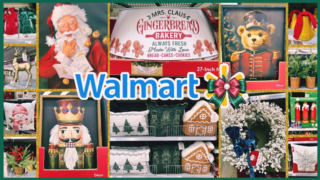 Рождественский декор Walmart 2025 | Покупайте со мной бюджетные праздничные находки!